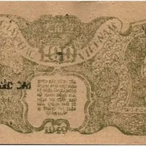 Billet Vietnam 100 Dong Ho Chi Minh - Soldats 1949 Série MC.036 Original