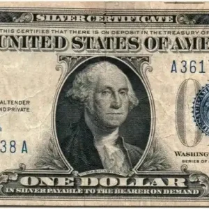 Authentique Billet USA 1 Dollar Washington - Blue Seal 1934 - A 36176338 A