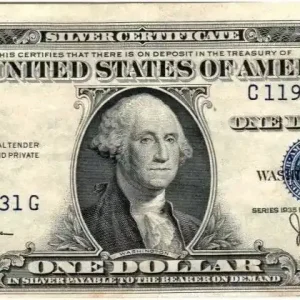 Bon Marché Billet USA 1 Dollar Washington - Blue seal 1935 D - C11917531G