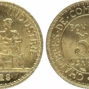 France 50 Centimes Chambre de Commerce - 1923 Jusqu’à Épuisement Des Stocks
