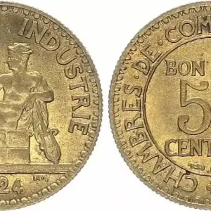 Expédié Aujourd’hui France 50 Centimes Chambre de Commerce - 1924