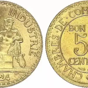 Top Vente France 50 Centimes Chambre de Commerce - 1924