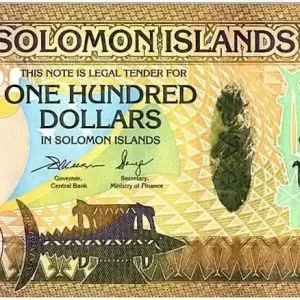 Billet Salomon (îles) 100 Dollars Armoiries - Noix de coco -2015 - Neuf - P.36 Gros Lot