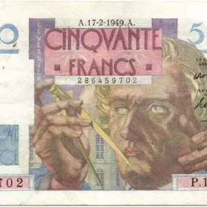 Billet France 50 Francs Le Verrier - 17-02-1949 Série P.115 Nouvel Arrivage