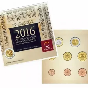 Nouveauté Autriche BU.2016 Série BU 8 pièces euros Autriche - 2016
