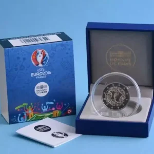 Exclusif France - Monnaie de Paris 2 Euro UEFA - Euro de football - 2016 BE