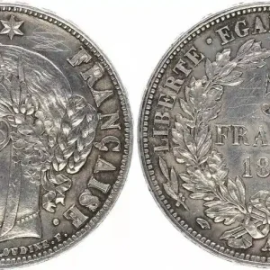 France 5 Francs Ceres IIe Republique - 1851 A Paris Exclusif