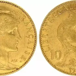 France 10 Francs Marianne - Coq 1900 Populaire