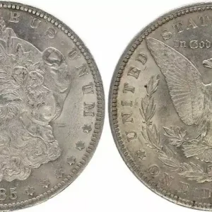 USA 1 Dollar Morgan - Aigle 1885 O Nouvelle-Orleans Meilleure Qualité