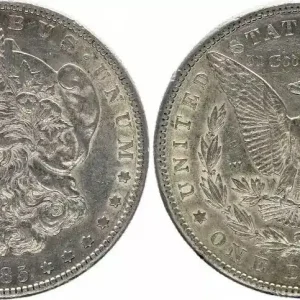 USA 1 Dollar Morgan - Aigle 1885 S San Francisco Exclusif