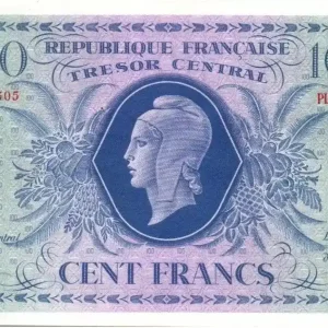 Billet France 100 Francs Marianne - 02-10-1943 Série PL 388305 Livraison Mondiale