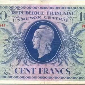 Expédition Rapide Billet France 100 Francs Marianne - 02-10-1943 Série PG 375844