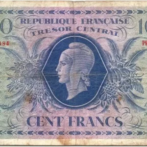 Billet France 100 Francs Marianne - 02-10-1943 Série PH 469484 Meilleur Prix