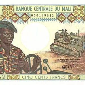 Nouvel Arrivage Billet Mali 500 Francs Soldats - Caravanne et chameaux - 1973-84