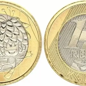 Brésil 1 Real Jeux Olympique de 2016 - Mascotte paralympique - 2016 Tendance