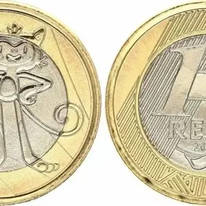 Fait Main Brésil 1 Real Jeux Olympique de 2016 - Mascotte paralympique - 2016