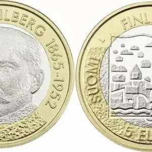 Finlande 5 Euro, Karl J. Stahlberg (1865-1952) - Président - 2016 Prix Réduit