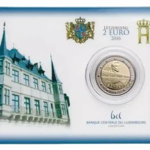 Luxembourg 2 Euro Pont Grande-Duchesse Charlotte - 2016 coincard Commande En Gros