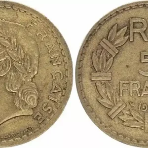 Promotion France 5 Francs Lavrillier - 1946