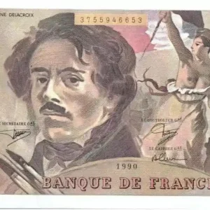 Billet France 100 Francs Delacroix - 1990 Série F.151 Petit Prix