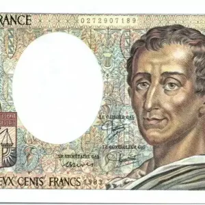 Satisfait Ou Remboursé Billet France 200 Francs Montesquieu - 1983 Série N.014