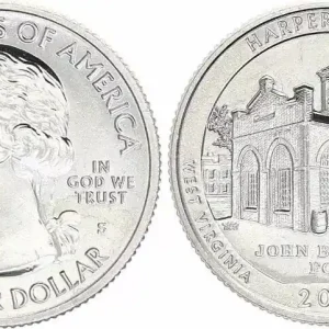 Usine Directe USA 1/4 Dollar Harpers Ferry - 2016 S San Francisco