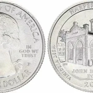 USA 1/4 Dollar Harpers Ferry - 2016 P Philadelphie Prix Promo