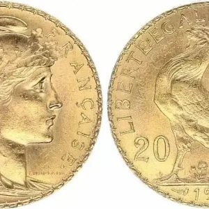 Meilleure Vente France 20 Francs Marianne - Coq 1911