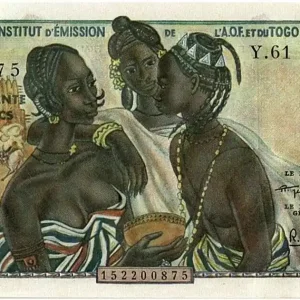 Billet B A O 50 Francs AOF et Togo - Femmes africaines - 1956 Série Y.61 Nouvel Arrivage