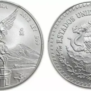 Populaire Mexique 1/2 Once - 2012 - Libertad Argent