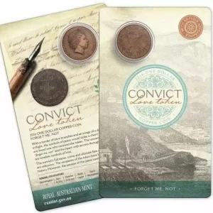 Petit Prix Australie 1 Dollar Elisabeth II - Not forget me 2016