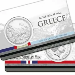 Commande En Gros Australie 50 Cents Australie en Guerre - Grèce 1941 - 2015