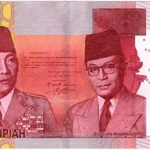 Billet Indonésie New2.2014 100000 Rupiah, Soekarno et Hatta - 2014 (Negara Kesatuan) Prix Promo