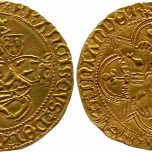 Nouvelle Collection France 1 Cavalier d'or, François II 1458-1488 - Duché de Bretagne - Rennes