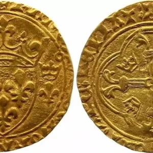 France 1 Ecu d'Or, Charles VII (1422-1461) Artisanat
