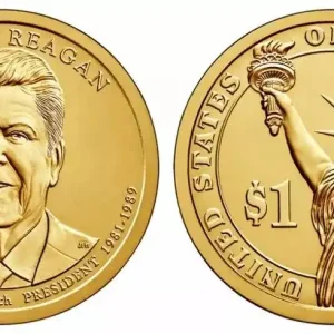 USA 1 Dollar Ronald Reagan - 2016 D Denver Commander Maintenant