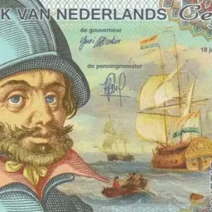 Billet Animaux 50 Gulden, Explorateur - Voiliers - Eléphant 2016 Usine Directe