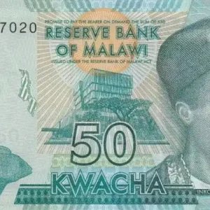 Billet Malawi 50 Kwacha Philip Gomani II - Eléphant 2016 Soldes