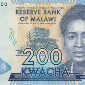 Billet Malawi 200 Kwacha- 2016 - Rose Lomathinda Chibambo Premium
