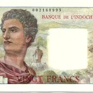 Usine Directe Billet Tahiti 20 Francs Jeune Berger - 1963