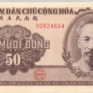 Promotion Billet Vietnam 50 Dong,Ho Chi Minh - Paysans - 1951 - P.61 b
