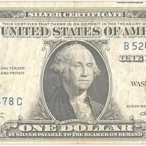 Billet USA 1 Dollar Washington - Yellow seal 1935 A Tendance