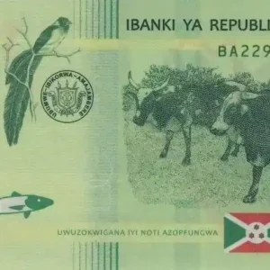 Billet Burundi 1000 Francs Vaches - 2015 Meilleure Qualité