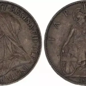 Royaume-Uni 1 Farthing Victoria - 1895 Commande En Gros