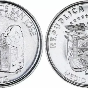 Panama 1/2 Balboa Couvent de San José - 2015 Commander Maintenant