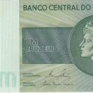 Vente Directe Billet Brésil 1 Cruzeiro Liberté - Banque Centrale - 1980