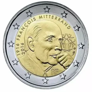 Meilleure Vente France - Monnaie de Paris 2 Euro François Mitterrand - 2016
