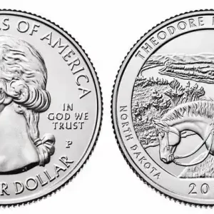 USA 1/4 Dollar Théodore Roosevelt - 2016 P Philadelphie Petit Prix