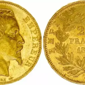 France 20 Francs Napoléon III Tête nue - 1854 A Paris Prix Promo