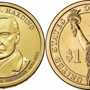 USA 1 Dollar Harding - 2014 P Philadelphie Commander Maintenant